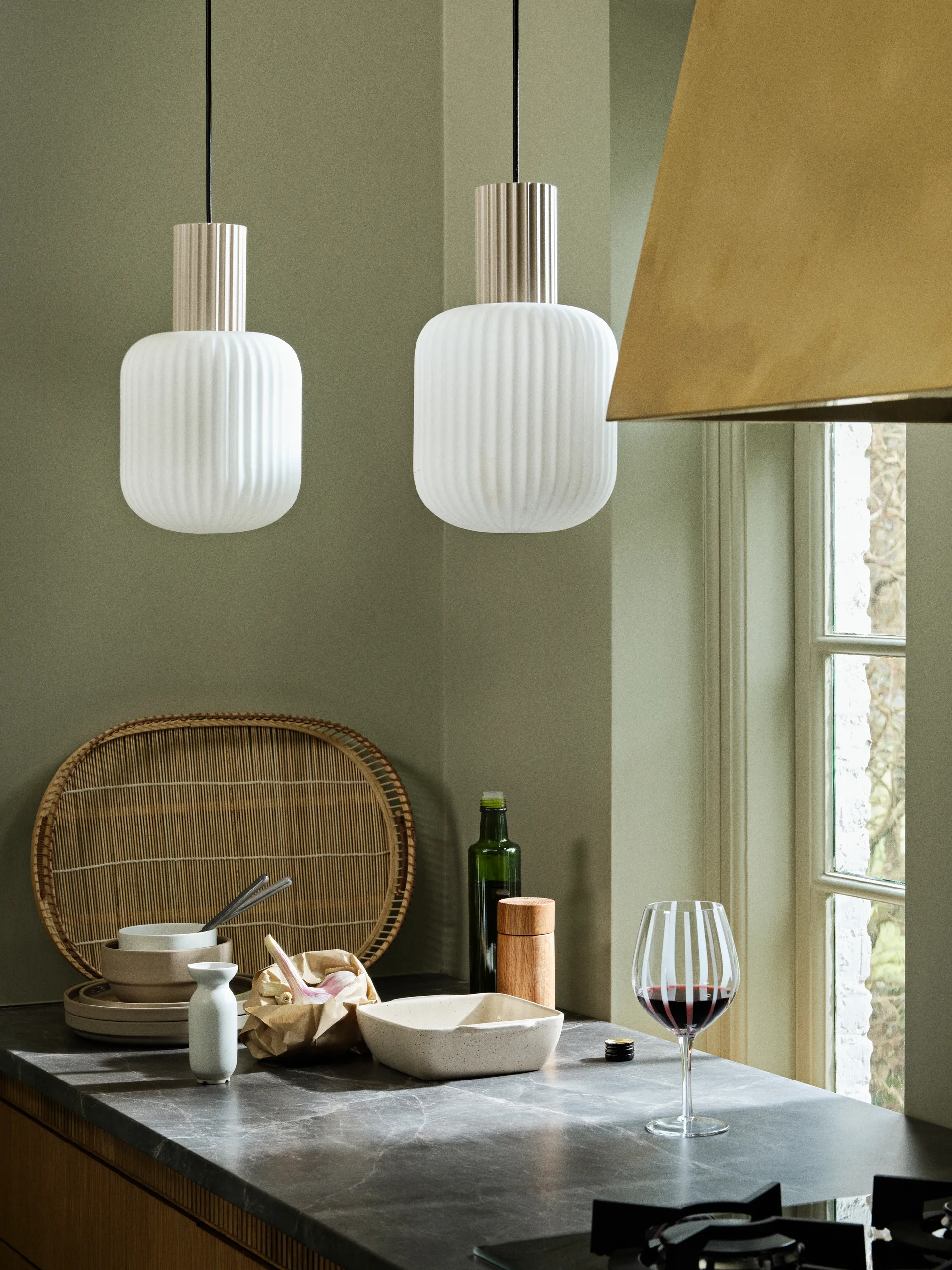 Vig ovenproof dish 19x22.5 cm, Beige Broste Copenhagen