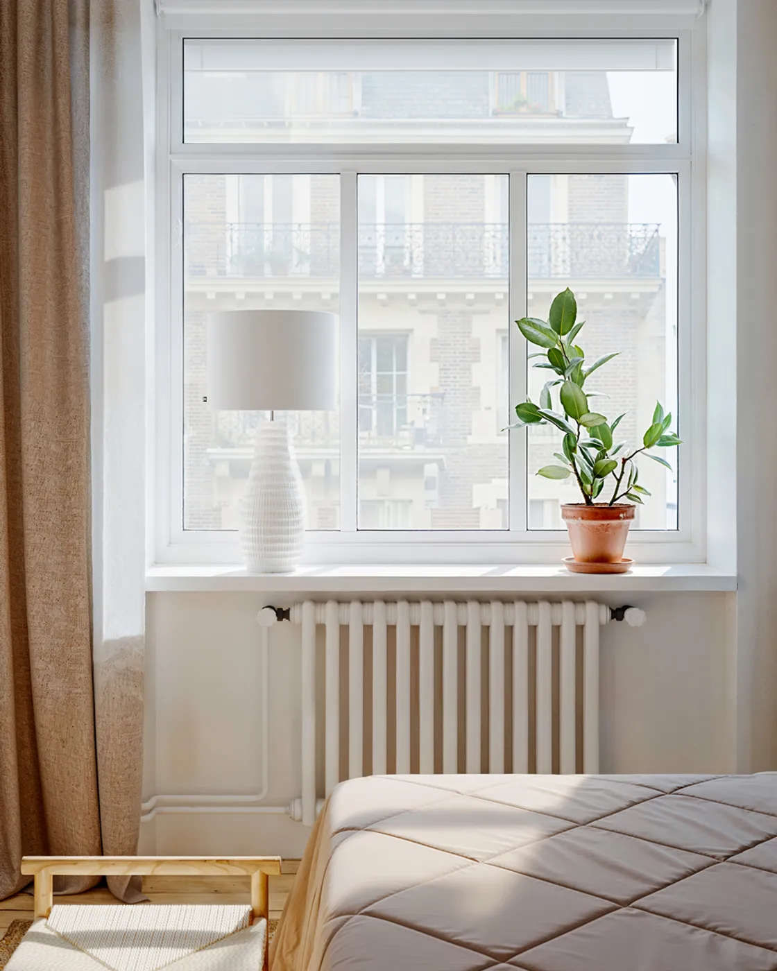 Bartha table lamp 74 cm, Creme-beige By Rydéns