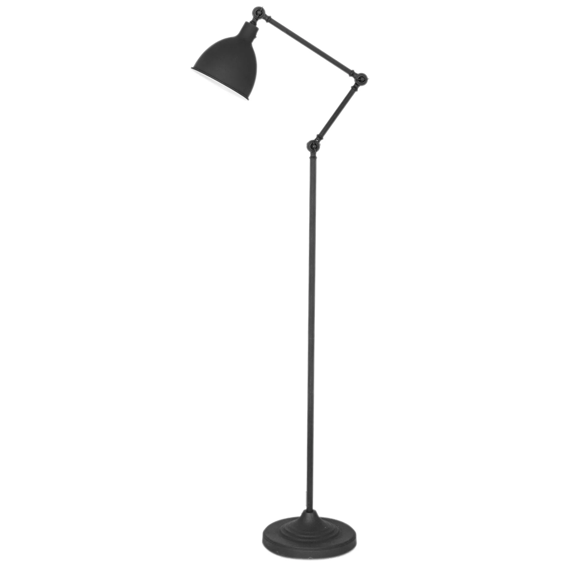 Bazar floor lamp, Sand black By Rydéns