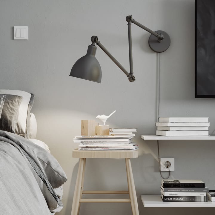 Bazar wall lamp, Grey By Rydéns