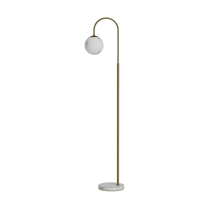 Bellagio floor lamp 163 cm - Brass-white - By Rydéns