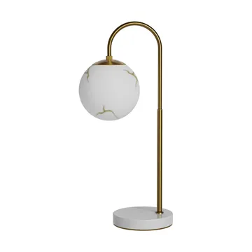 Bellagio table lamp 60 cm - Brass-white - By Rydéns