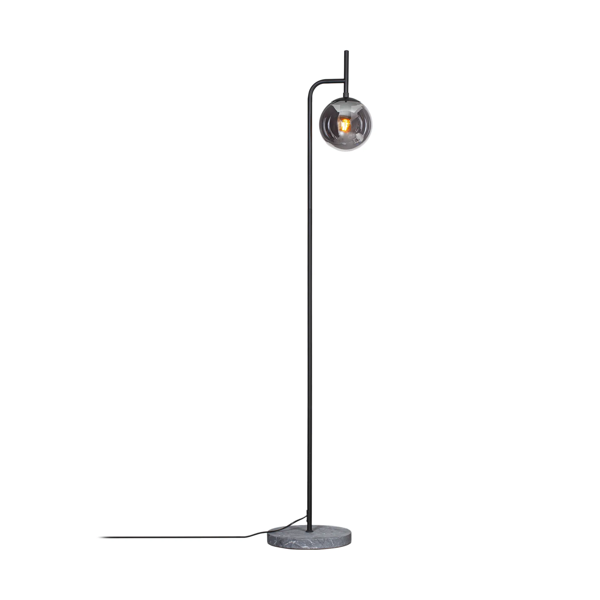 Boyle floor lamp 163.5 cm, Smoky Gray By Rydéns