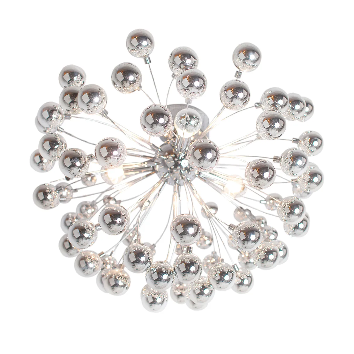Carroll ceiling lamp Ø58 cm, chrome By Rydéns