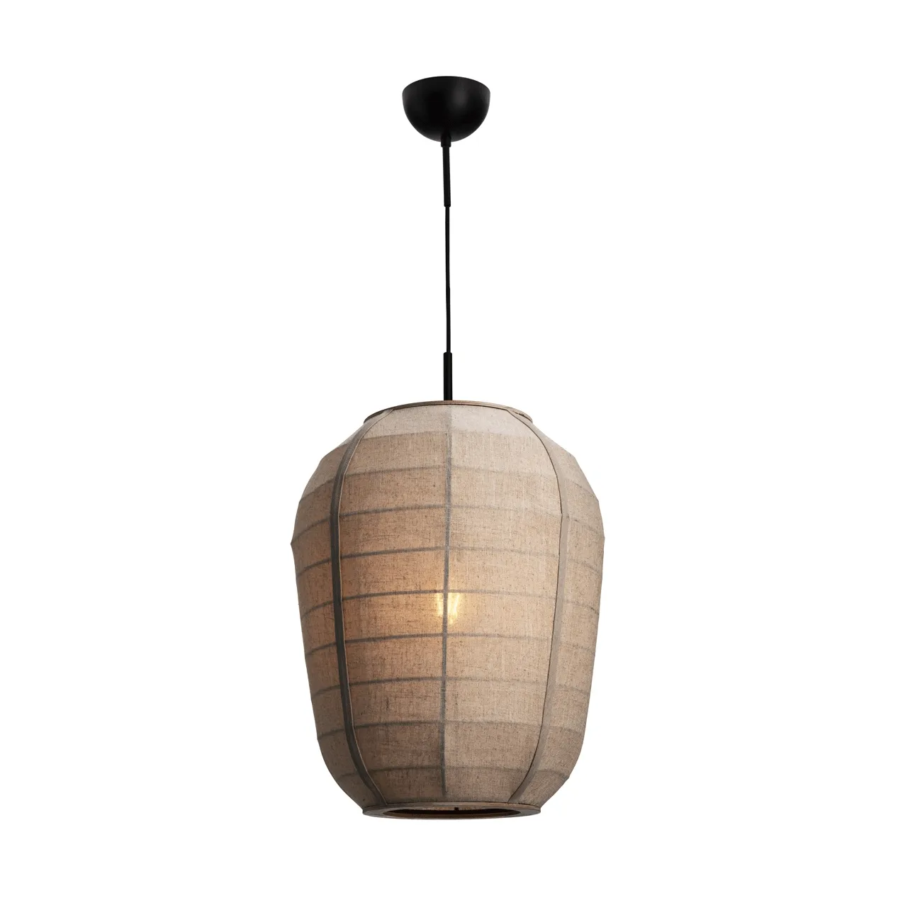 Delino ceiling lamp, Natural, Ø40x50 cm By Rydéns