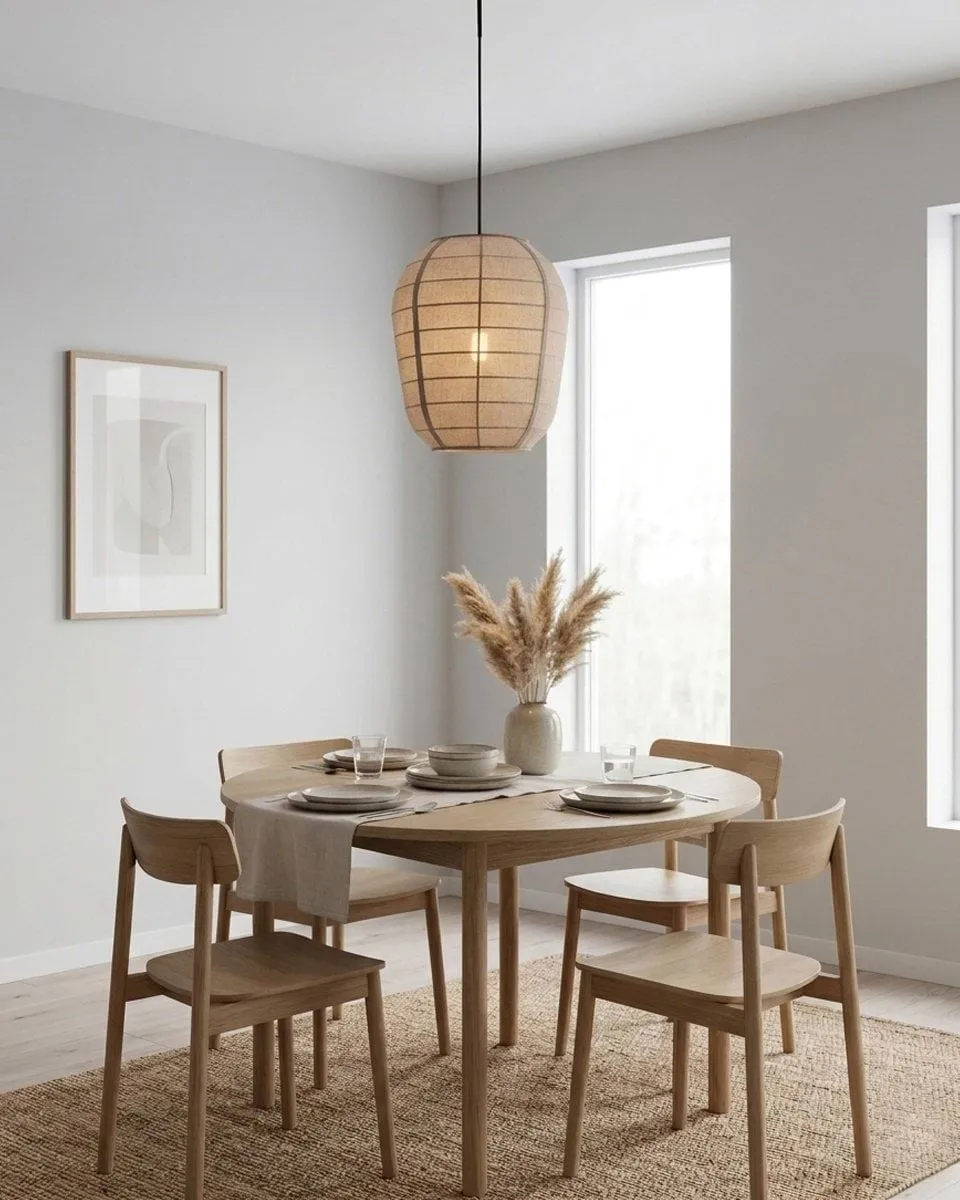 Delino ceiling lamp, Natural, Ø40x50 cm By Rydéns