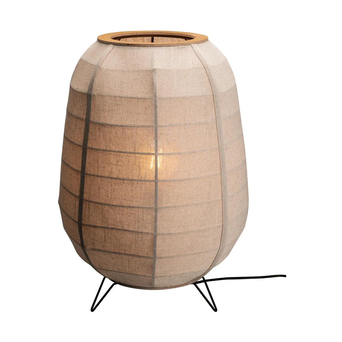 Delino floor lamp, Natural, Ø40x57 cm By Rydéns