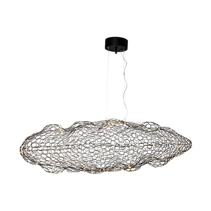 Hayden ceiling lamp - Matte black, 115 cm - By Rydéns