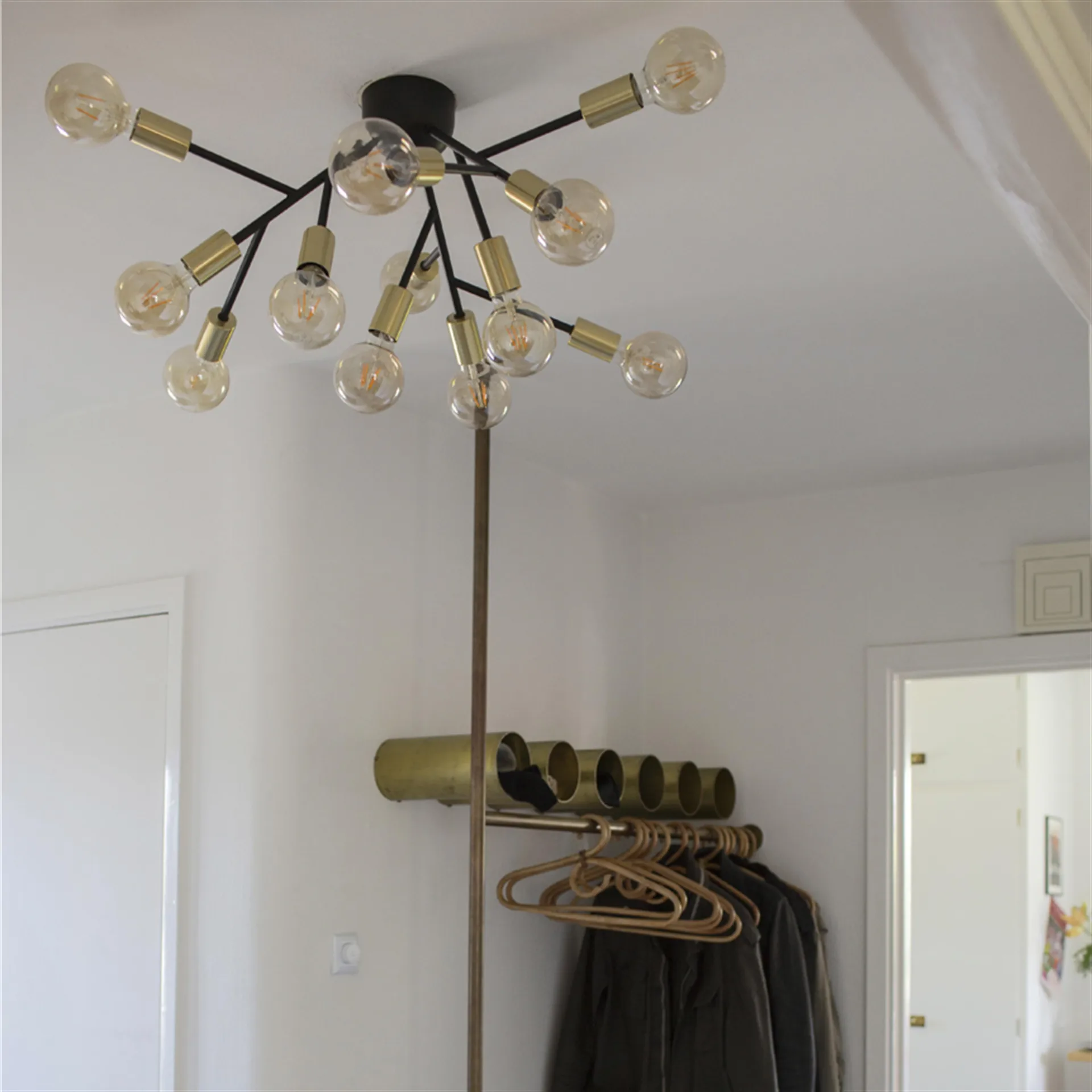 Heroes ceiling lamp, matte black By Rydéns