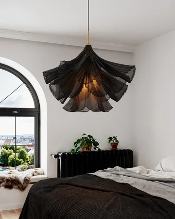 Juliette ceiling light Ø75 cm - Black - By Rydéns