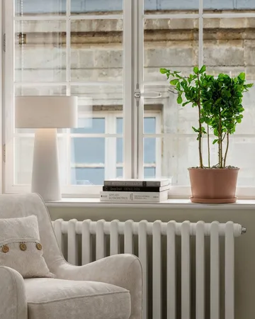 Linum table lamp - White, 50 cm - By Rydéns