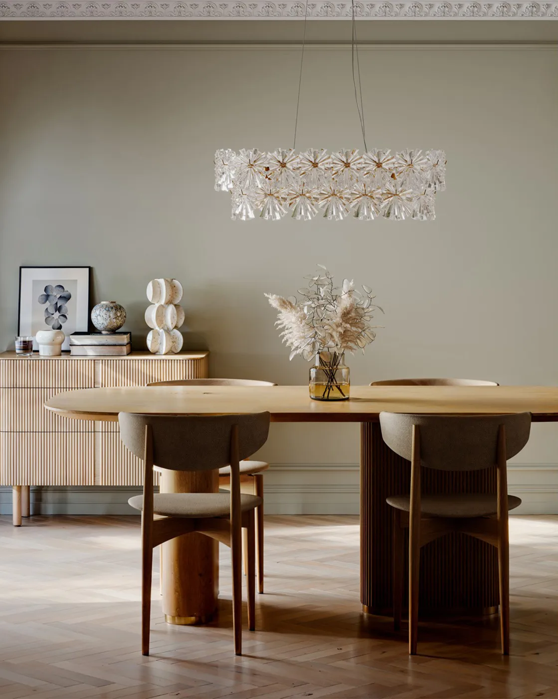 Lorraine Bar ceiling light 75 cm, Brass-clear By Rydéns