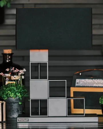 Love Is All table lamp 55,5 cm - Matte black - By Rydéns