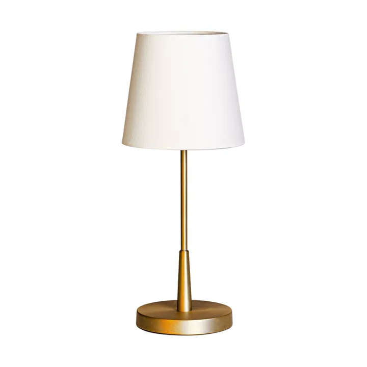 Lumi table lamp 48,5 cm - Gold-white - By Rydéns
