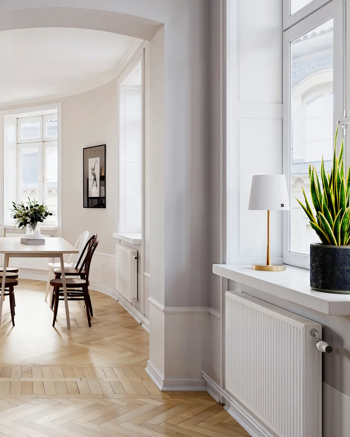 Lumi table lamp 48,5 cm, Gold-white By Rydéns