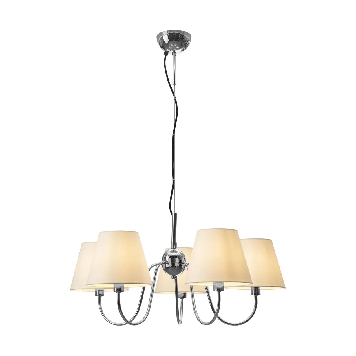 Lynx ceiling lamp, Chrome-white By Rydéns
