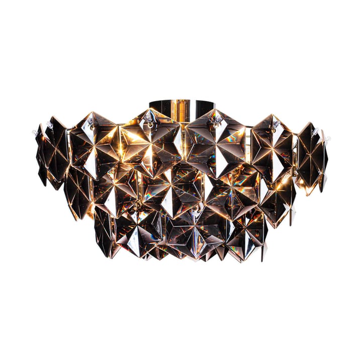 Monarque ceiling lamp chrome, Chrome-black By Rydéns