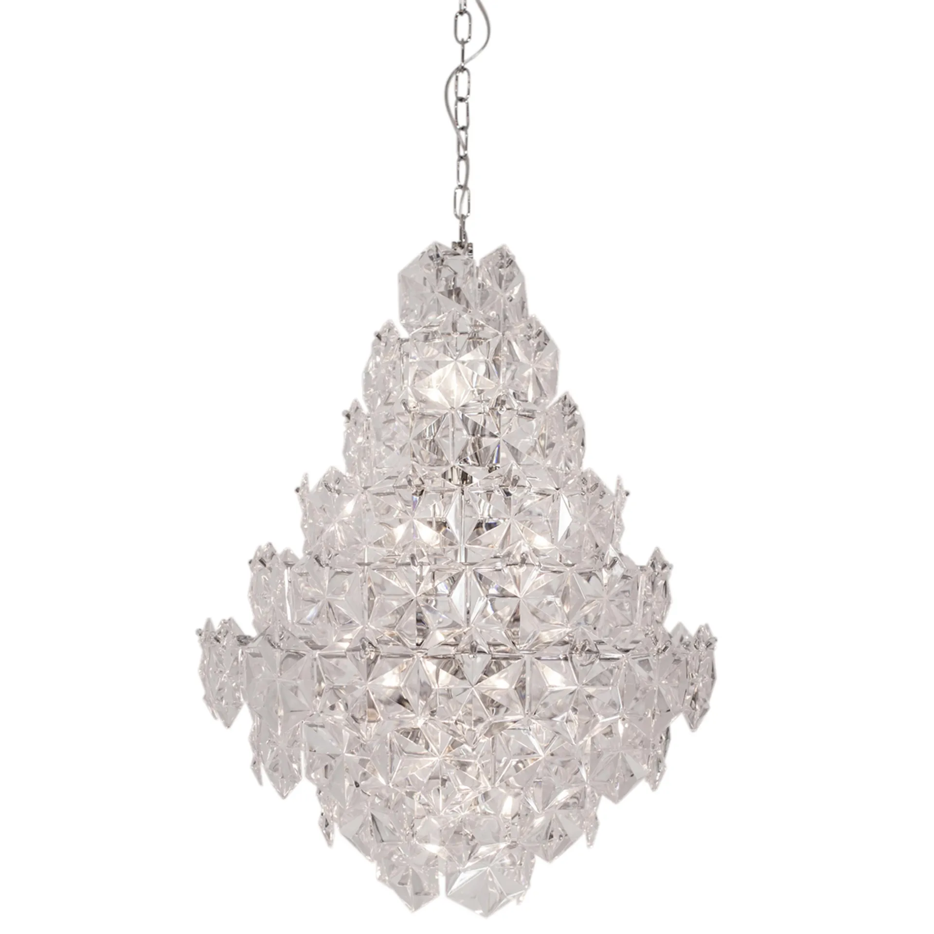 Monarque ceiling lamp, chrome By Rydéns