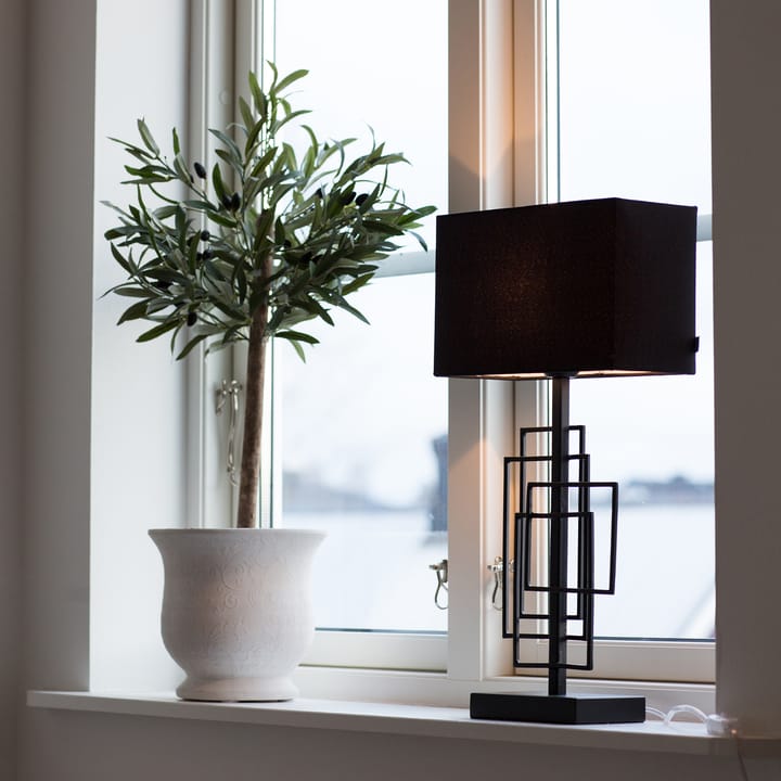 Paragon table lamp 69 cm, matte black-black By Rydéns