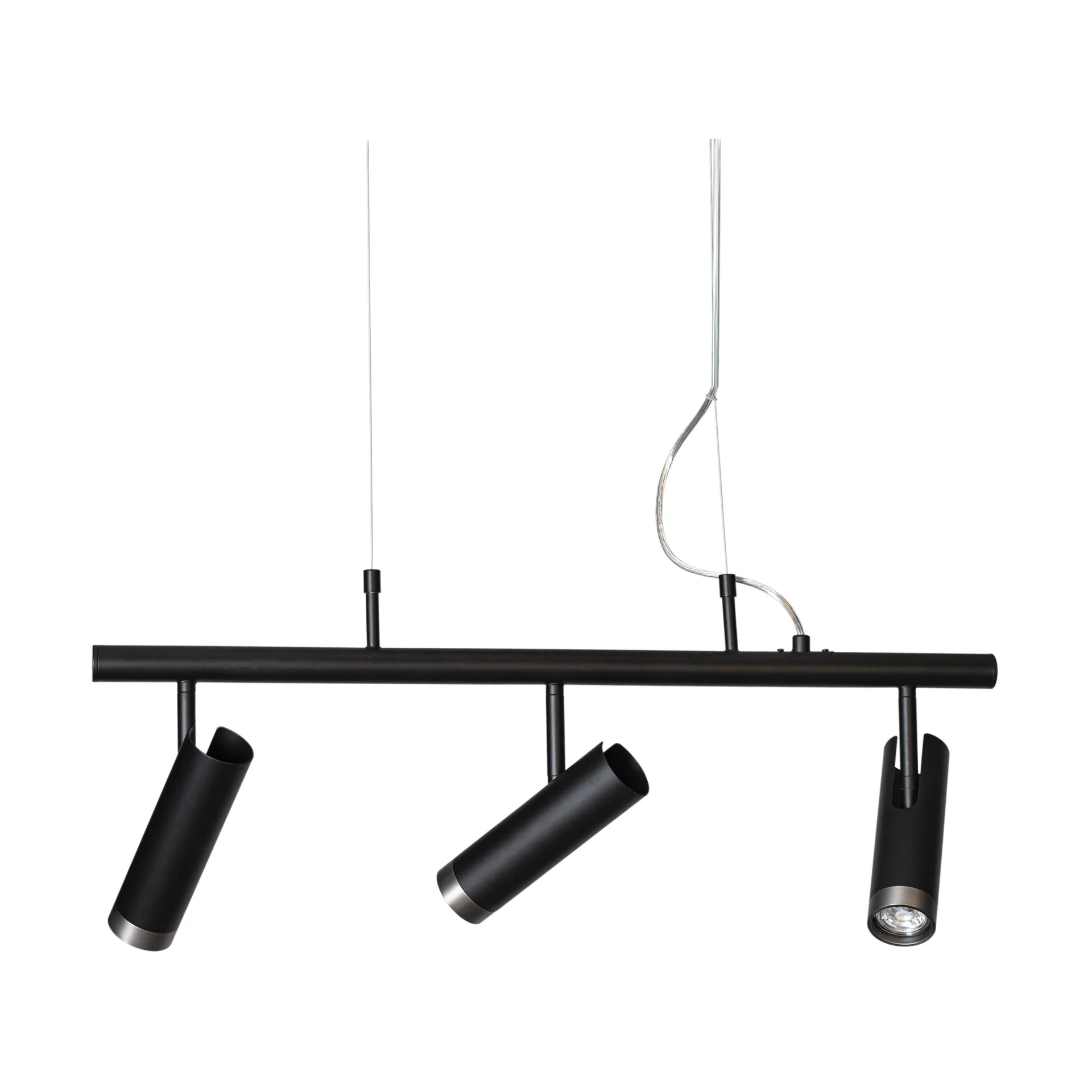 Puls Bar ceiling lamp 80 cm, Matte Black By Rydéns