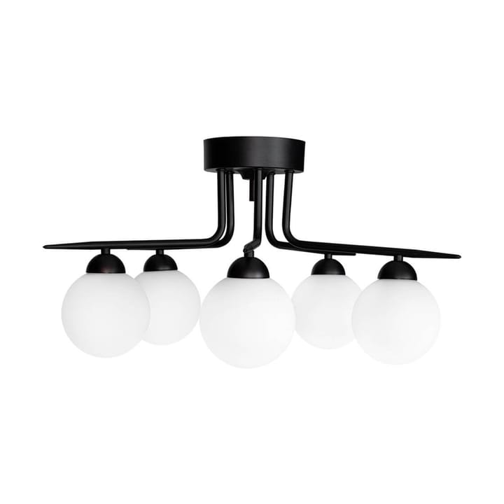 Punto 5-low ceiling light, Matte black By Rydéns