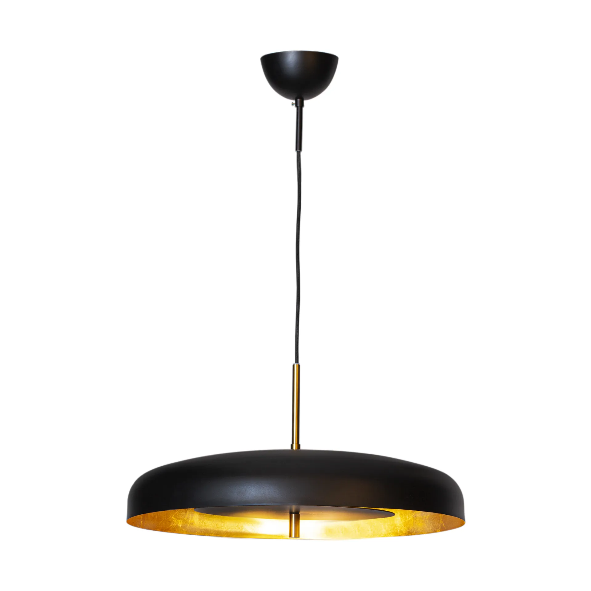 Shelby ceiling lamp Ø50 cm, Black-gold By Rydéns