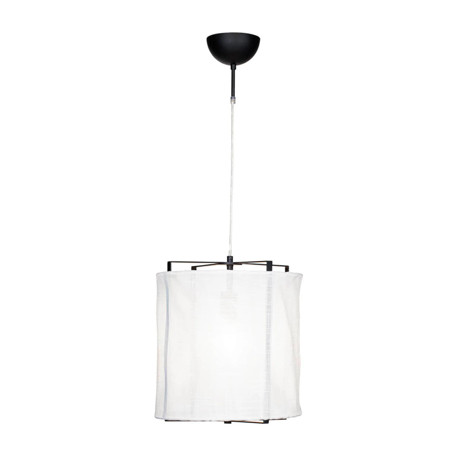 Softy pendant lamp Ø35 cm, Matte white-Matte black By Rydéns