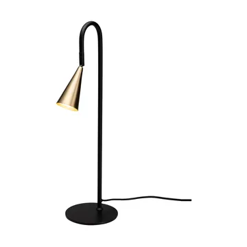 Spline table lamp - Black-brass, 55 cm - By Rydéns