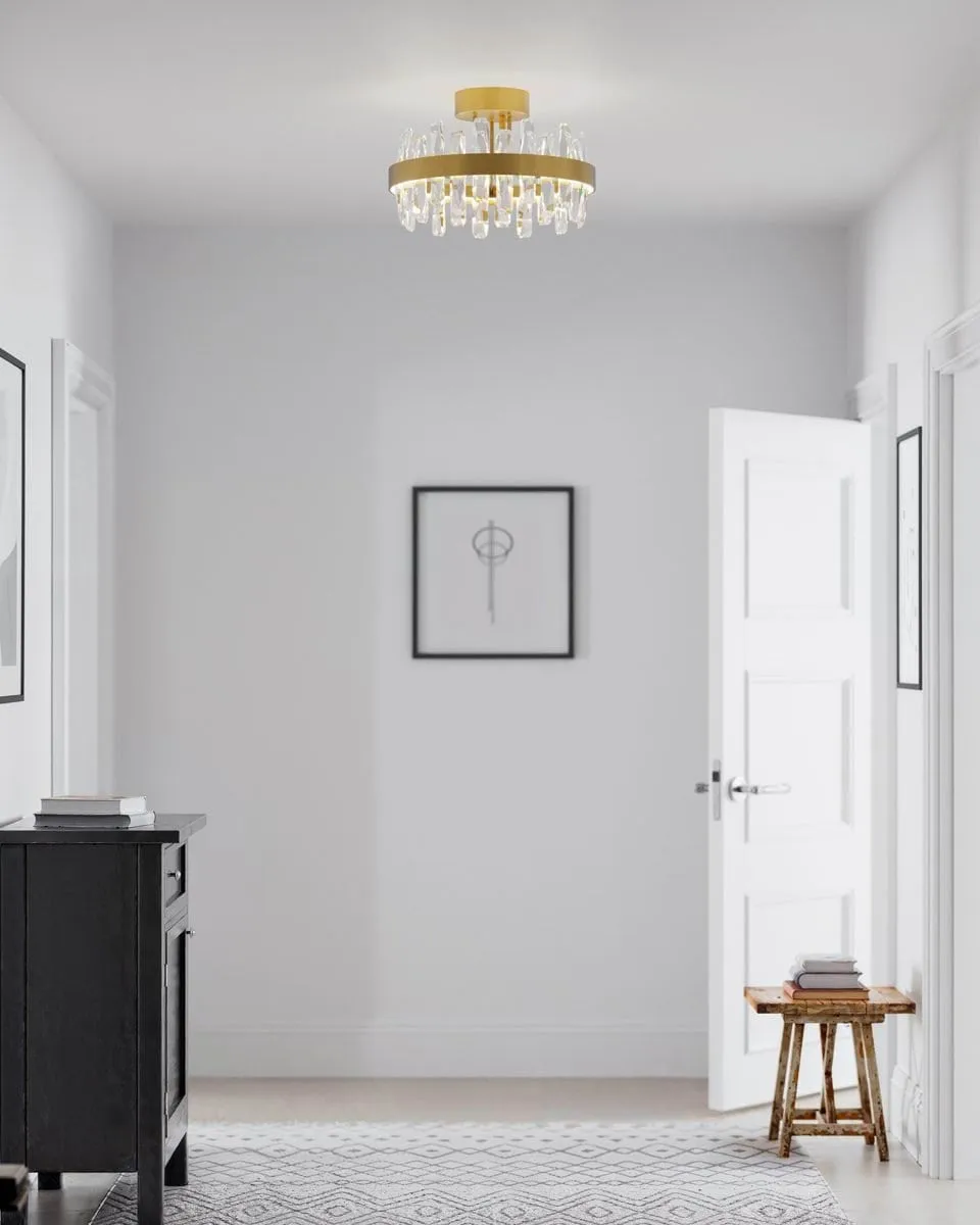 Triumph ceiling light Ø60 cm, Brass-clear, Ø50 cm By Rydéns