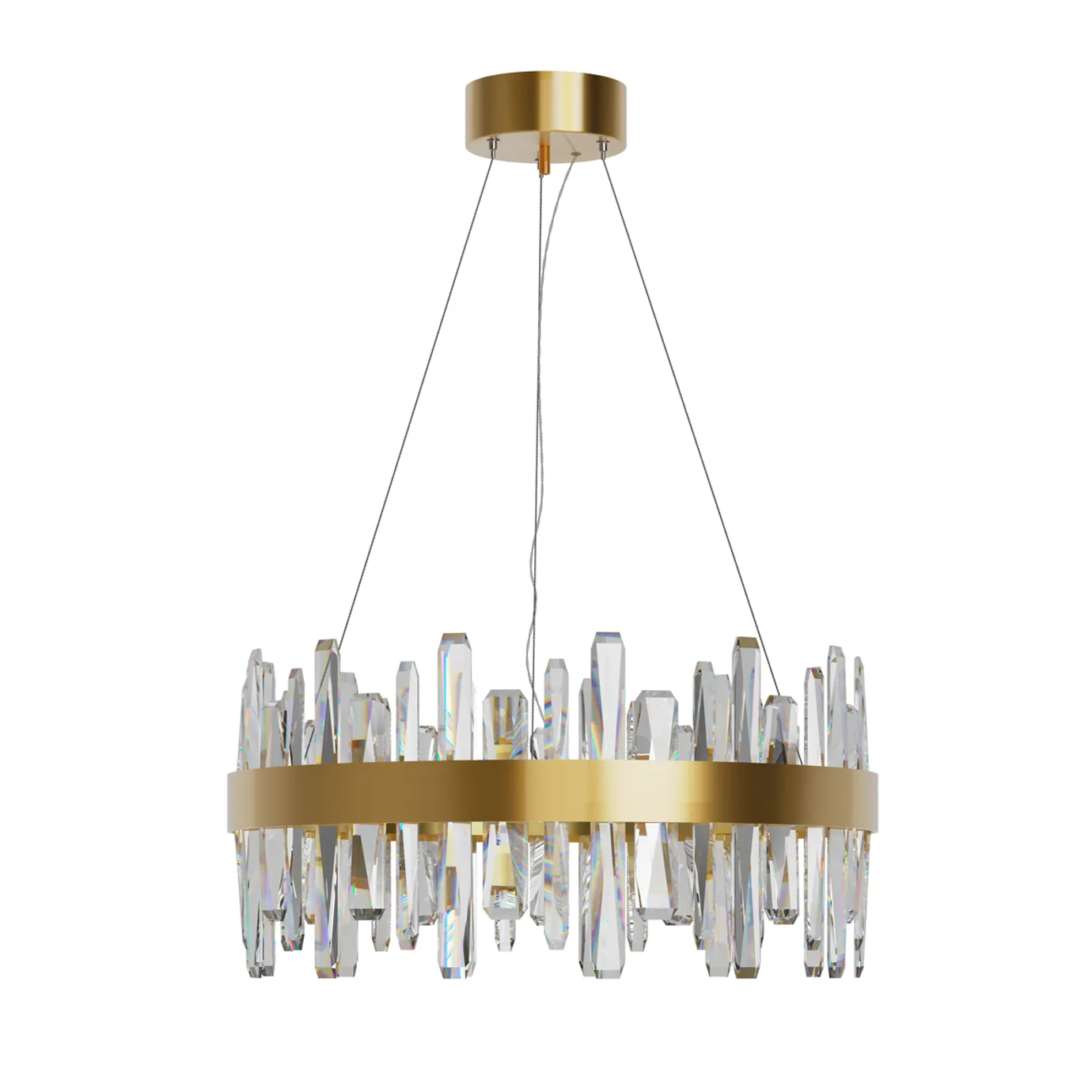 Triumph ceiling light Ø60 cm, Brass-clear By Rydéns