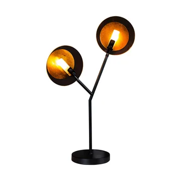 Turno table lamp 59 cm - Matte black-gold - By Rydéns