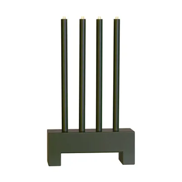 Twinkle advent candle holder - Dark green - By Rydéns