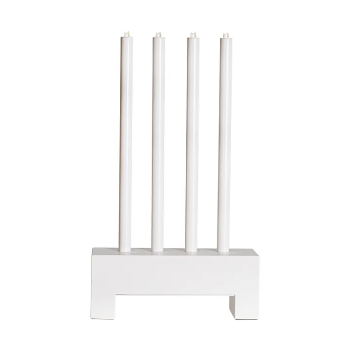Twinkle advent candle holder - White - By Rydéns