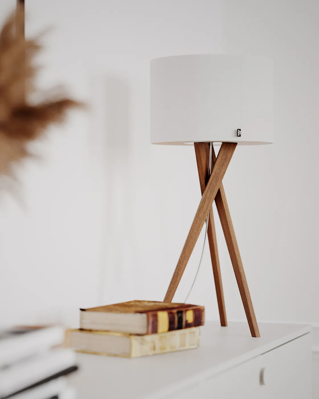 Vega table lamp55 cm, Waxed oak-white By Rydéns