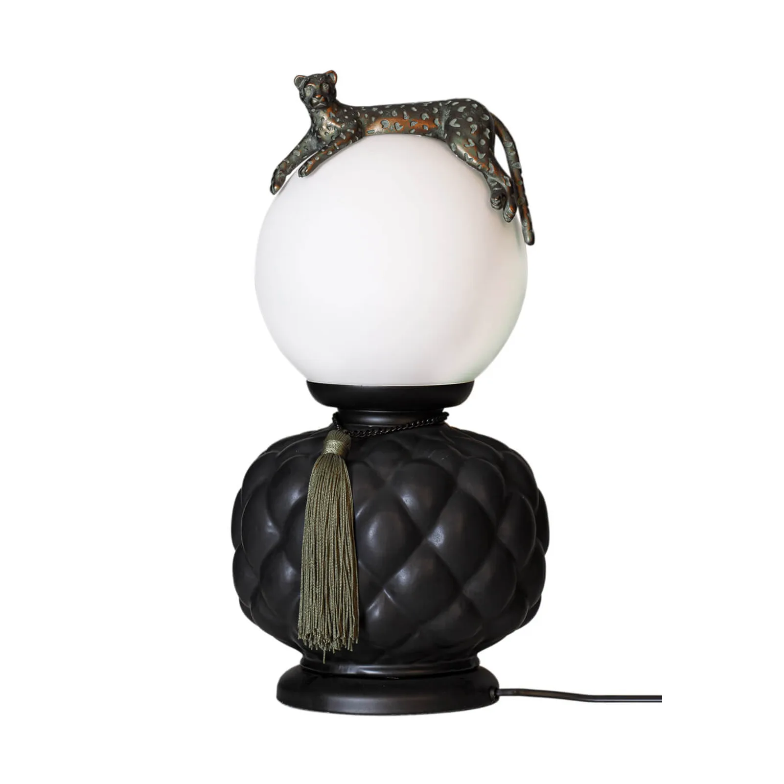 Viva La Diva table lamp 45 cm, Black-matte white By Rydéns
