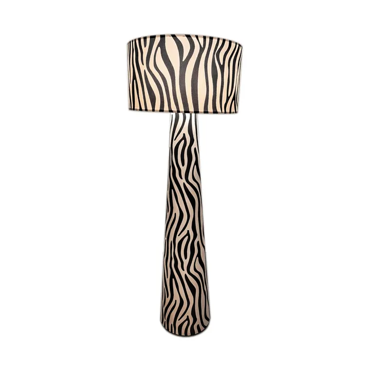 Zany Zebra floor lamp - Black-white, 144 cm - By Rydéns