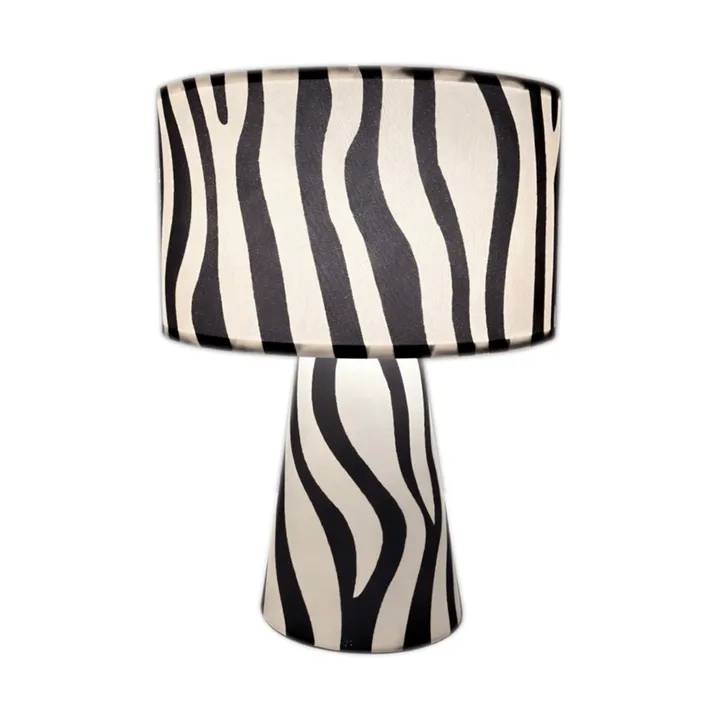 Zany Zebra table lamp - Black-white, 43 cm - By Rydéns