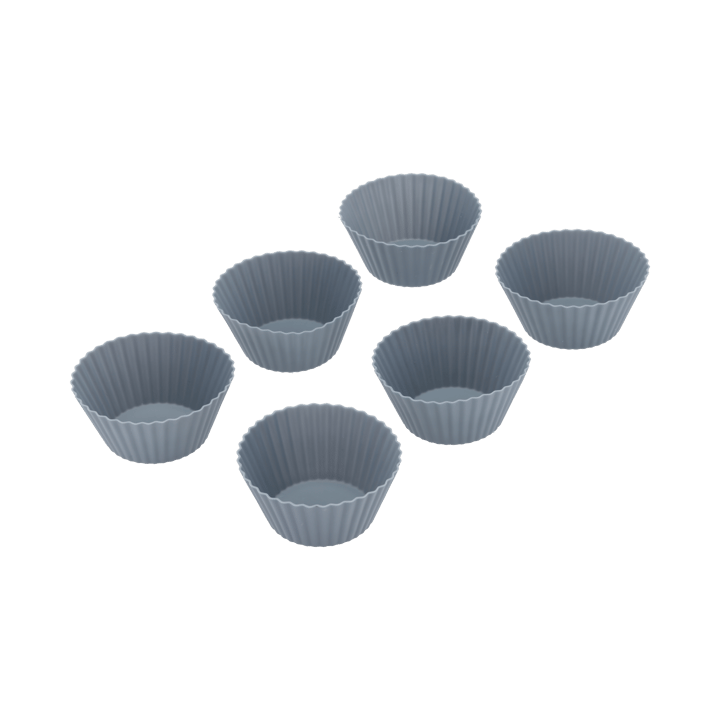 Pecan muffin mold 6 pcs 7x3.2 cm, Indigo By Tareq Taylor