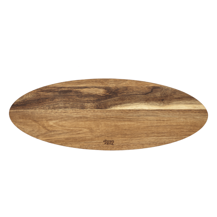Tarragon Oval Serving Board 55x20 cm, Acacia wood By Tareq Taylor