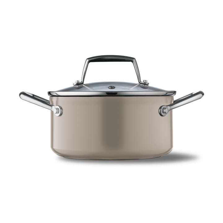 Vivian pot aluminum 2.1 L - Beige - By Tareq Taylor