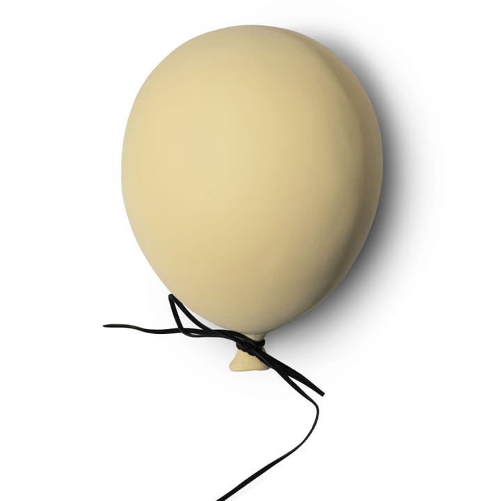 Balloon decoration 17 cm, Yellow Byon