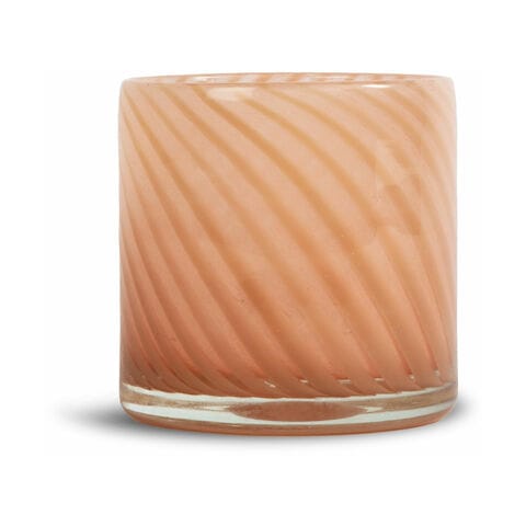 Calore lantern-vase M Ø15 cm, Pink-beige Byon