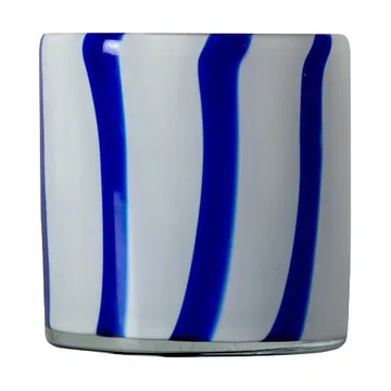 Calore tealight holder XS 10 cm - Blue-white - Byon