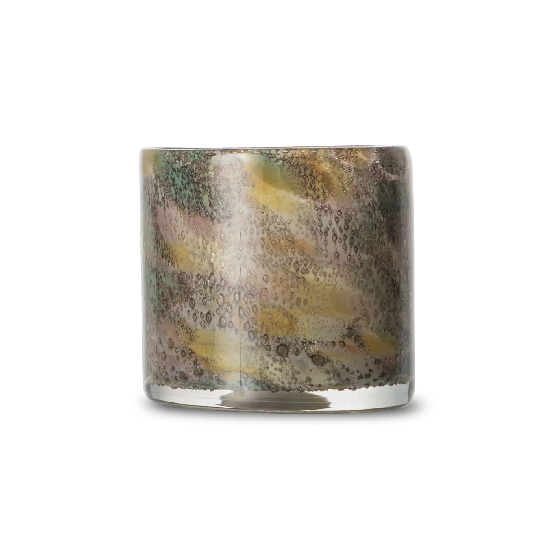 Calore tealight holder XS 10 cm, Multi (yellow-green-pink) Byon