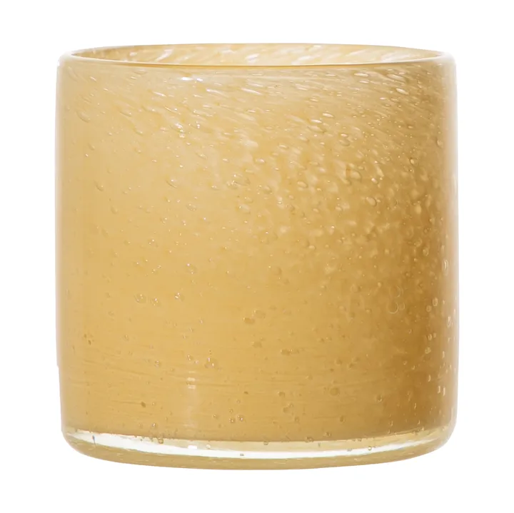 Calore tealight holder XS 10 cm - Yellow - Byon