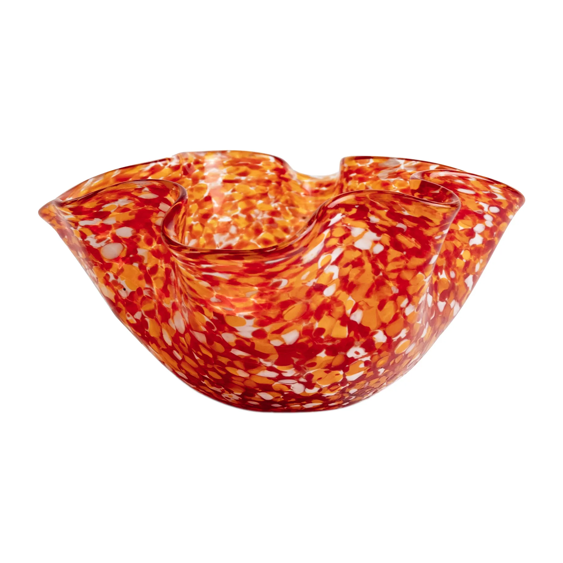 Cara bowl S 17 cm, Red-orange Byon