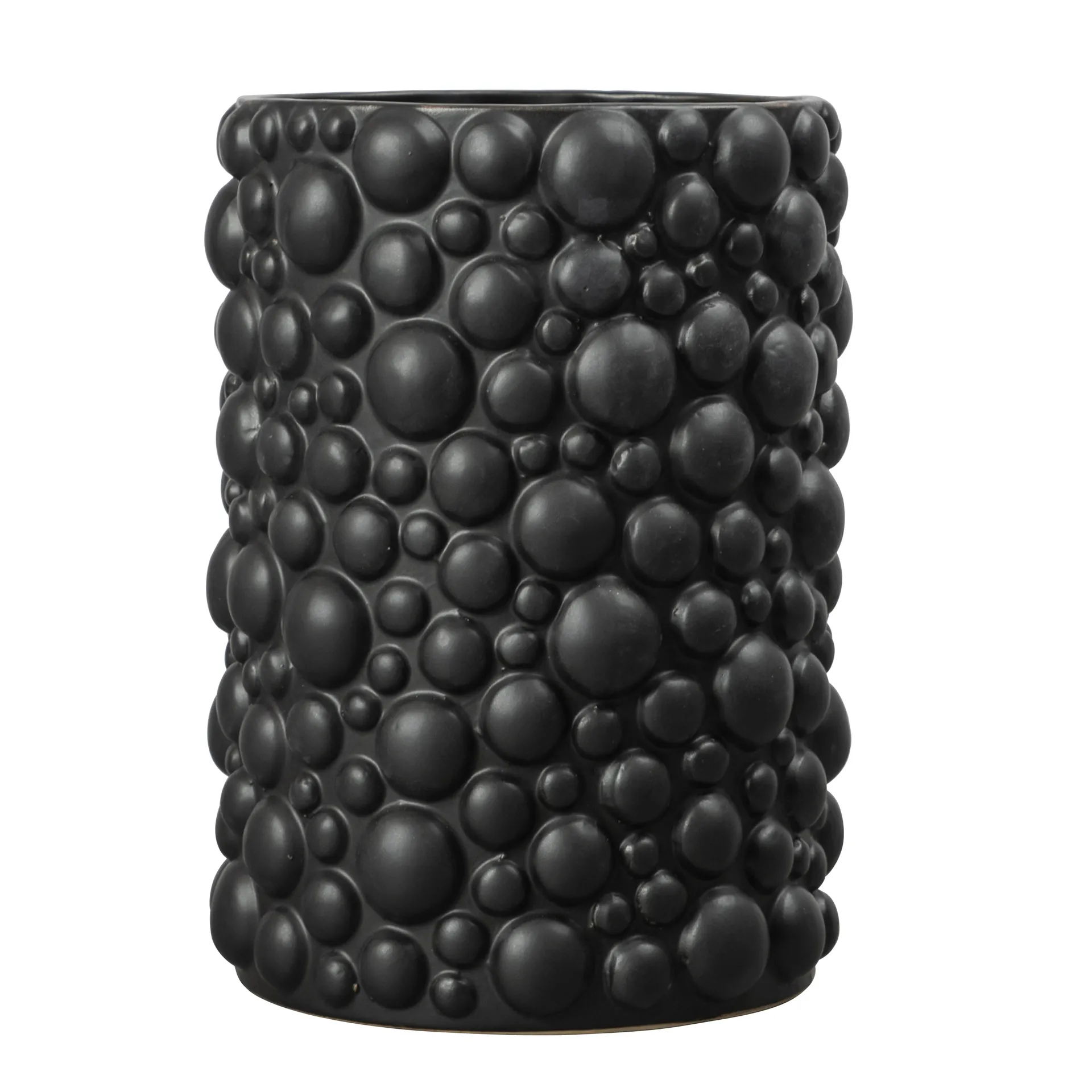 Celeste flower pot small Ø17 cm, Black Byon