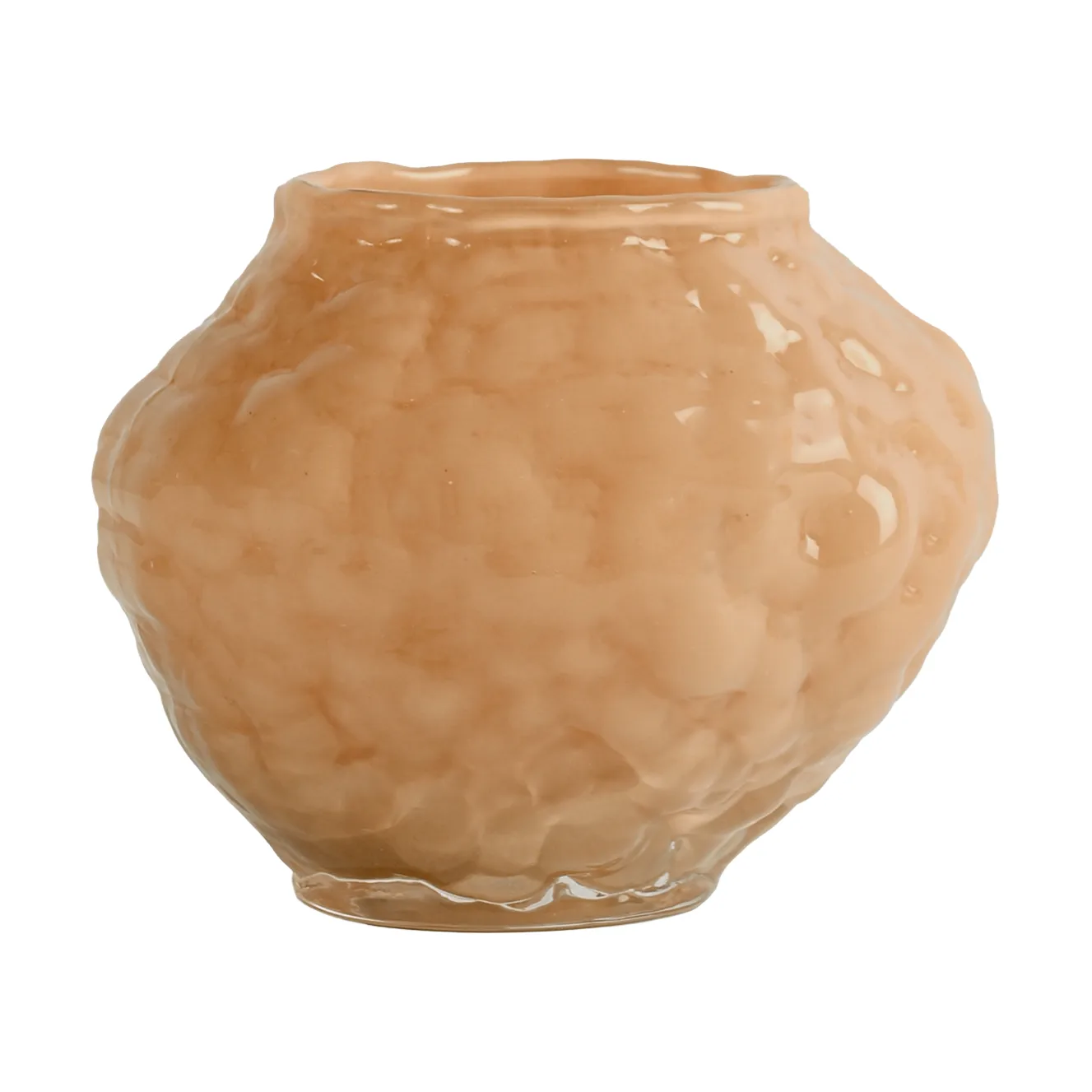 Corallo vase mini 11x11x8 cm, Peach Byon