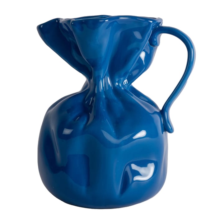 Crumple vase, Blue Byon