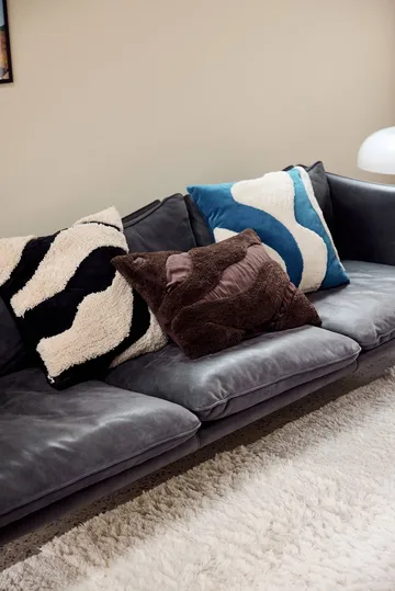 Fluffy cushion 50x50 cm - Brown, 40x60 cm - Byon